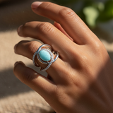Larimar Radiance Ring