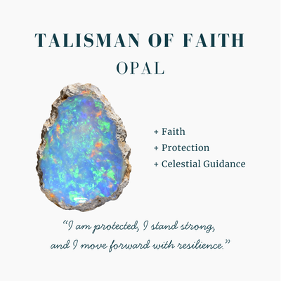 ♏ Scorpio Opal Zodiac Necklace – October 23 to November 21