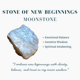 Moonstone & Gold Intuition Necklace