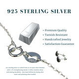 Z ARRON DESIGN Serenity Moonstone Koparvír Hengiskraut Hálsmen