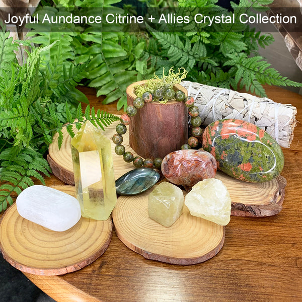 Πακέτο Joyful Citrine + Allies Crystal Box