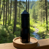 Amethyst Sacred Geometry Faceted Crystal