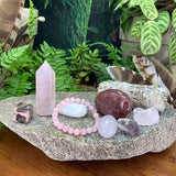 Self-Love Rose Quartz + Allies Crystal Collection