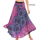 Boho Skirt 2-in-1 Halter Dress