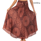 Boho Skirt 2-in-1 Halter Dress