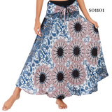 Boho Skirt 2-in-1 Halter Dress