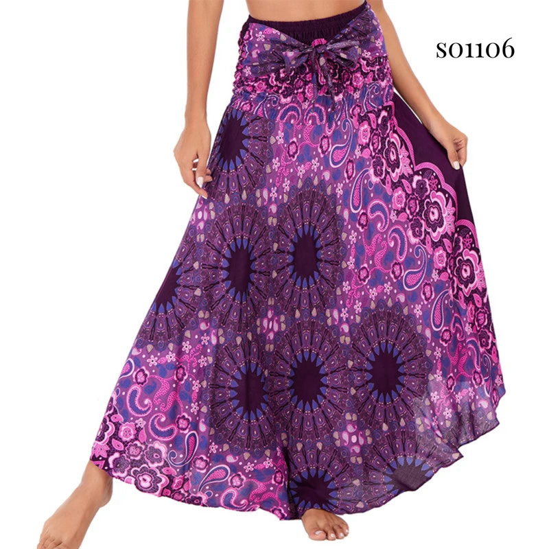 Boho Skirt 2-in-1 Halter Dress