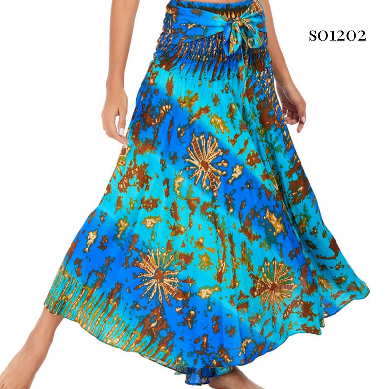 Boho Skirt 2-in-1 Halter Dress