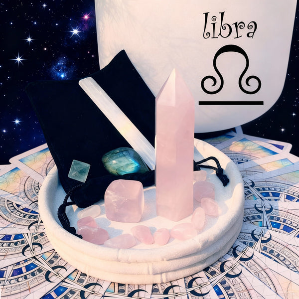 ♎ Libra - 23 Σεπτεμβρίου έως 22 Οκτωβρίου - Zodiac Crystal Fusion Σετ με θήκη