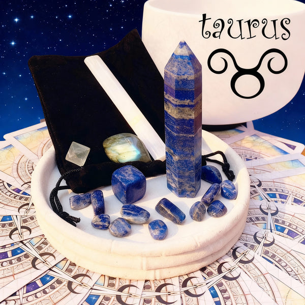 ♉ Ταύρος - 20 Απριλίου - 20 Μαΐου - Zodiac Crystal Fusion Σετ με θήκη