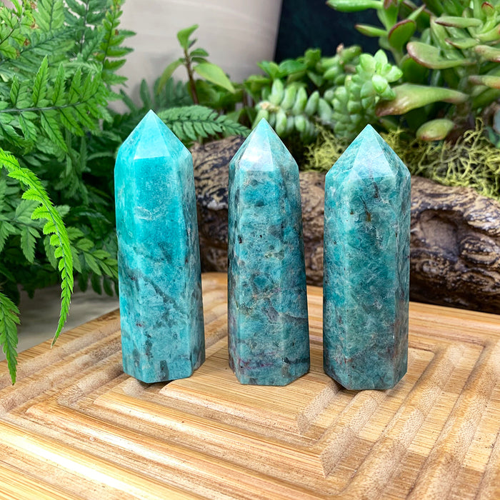 $5 Amazonite Crystal Point - Endagskampanj