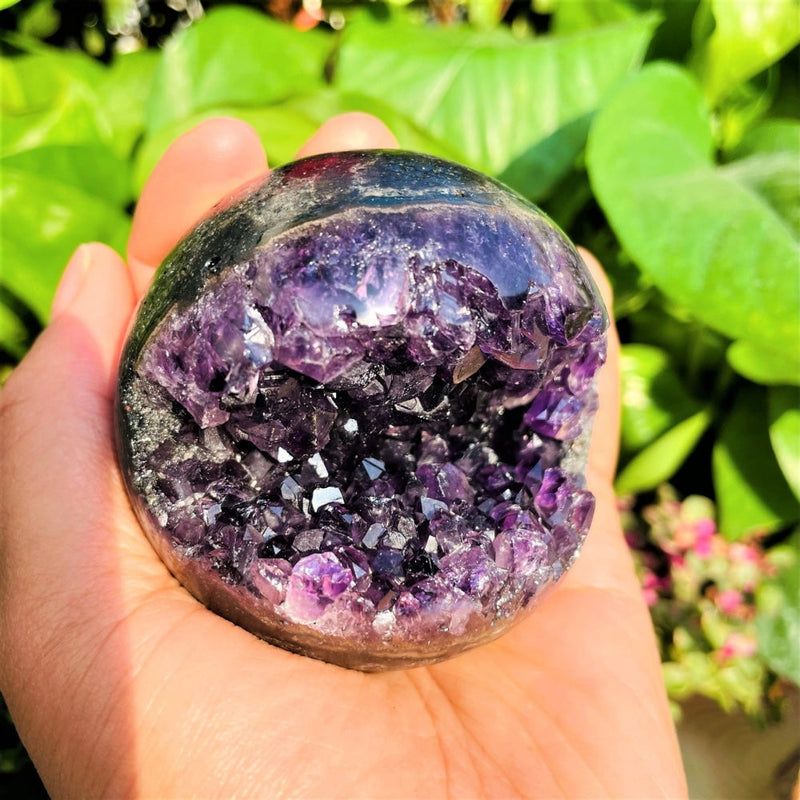 Amethyst Geode Sphere (Item #0052)