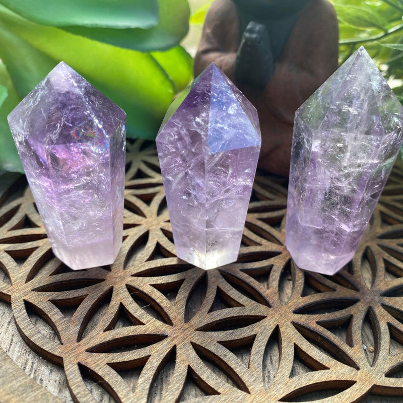 Amethyst Diamond Cut Crystal - generator