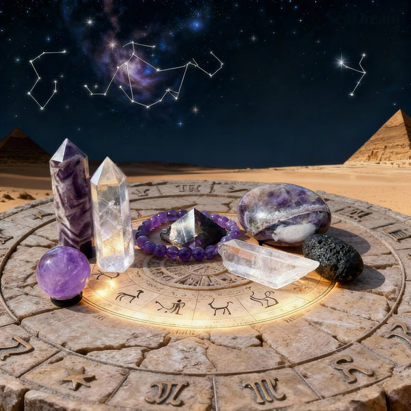 ♈ Κριός - 21 Μαρτίου - 19 Απριλίου - Zodiac Crystal Fusion Σετ με θήκη