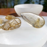 Angel Hair Rutilated Quartz Teardrop