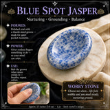 60% RABATT 1 DAGSREA - Skydda mot stress" Worry Stone Set med 15 + sammetspåse