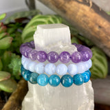 Celestial Connection 3-PC Crystal Mala armbandsset