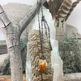 Citrine Wire Wrapped Pendant