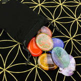 Don’t Worry Stones Chakra Set + Velvet Bag