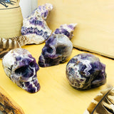 Dream Amethyst Skull (Medium Size)