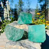 Green Fluorite Chunk Generators - clustergeode