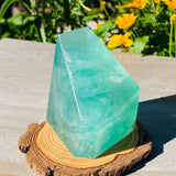 Green Fluorite Chunk Generators - clustergeode