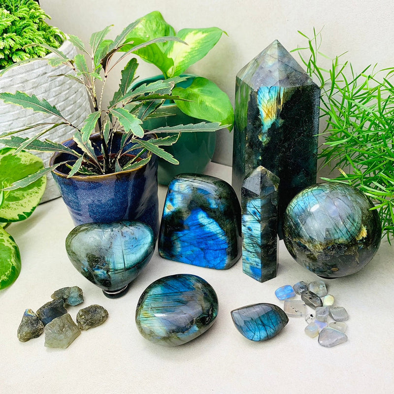 WORKING ON Labradorite Grouping - collection