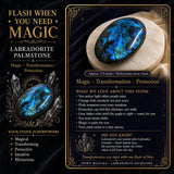 Labradorite Pálmasteinn