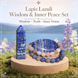 Lapis Lazuli Wisdom & Inner Peace Set