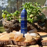 8-Piece Lapis Lazuli + Citrine Shards Set