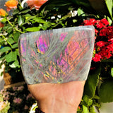 Large (2.38 lbs.) Purple Flash Labradorite Freeform (Item #1012)