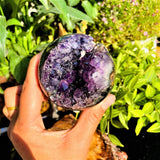 Large Amethyst Geode Sphere (Item #0102)