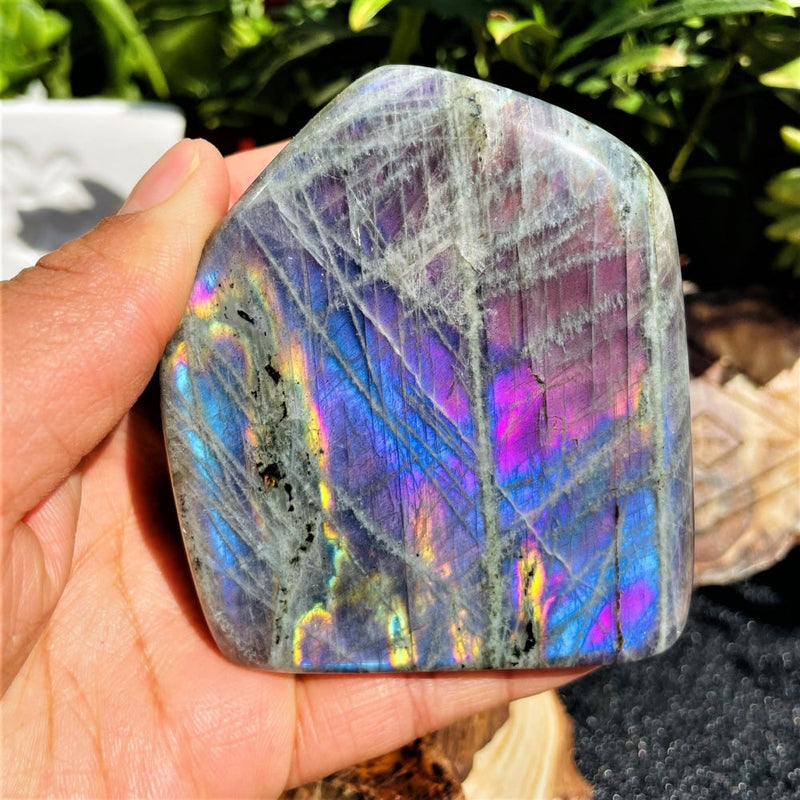 Copy of Large (2.42 lbs.) Purple Flash Labradorite Freeform (Item #0075)