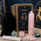 ♎ Vågen - 23 september till 22 oktober - Zodiac Crystal Fusion Set med påse