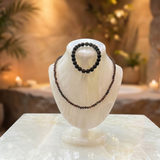 Z ARRON DESIGN Serenity Moonstone koperdraad hanger ketting