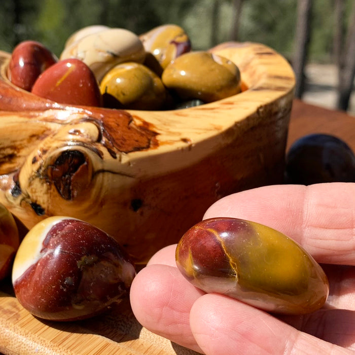 Mookaite Stone of Grounded Strength Set