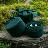 Κολιέ μενταγιόν Z ARRON DESIGN Serenity Moonstone από χάλκινο σύρμα