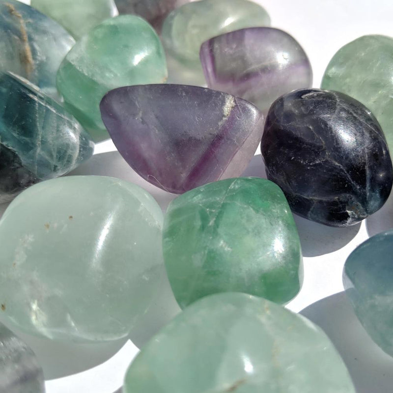 Fluorite Tumbled Stone - tumbledstone