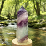 Amethyst Sacred Geometry Faceted Crystal