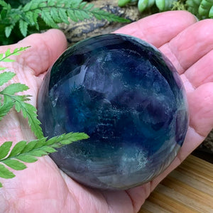 Multicolor Fluorite Sphere