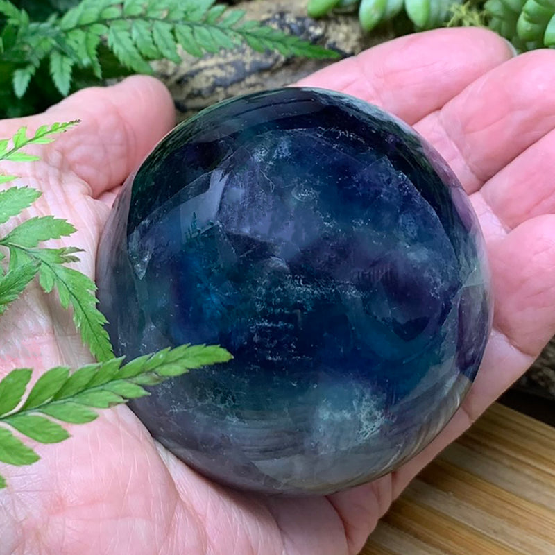 Multicolor Fluorite Sphere 70 % rabatt endast idag