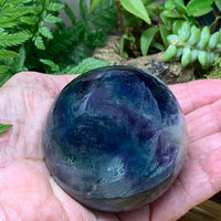Multicolor Fluorite Sphere
