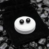 Βραχιόλι Mala African Bloodstone με βελούδινο πουγκί