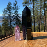 Z ARRON DESIGN Serenity Moonstone koppartråd hängande halsband