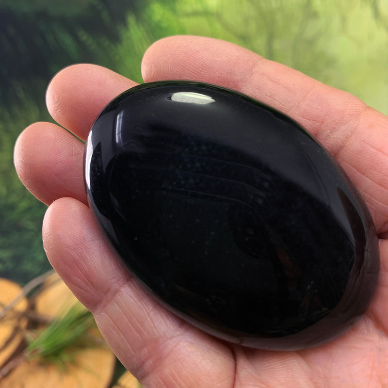 Obsidian Palmstone