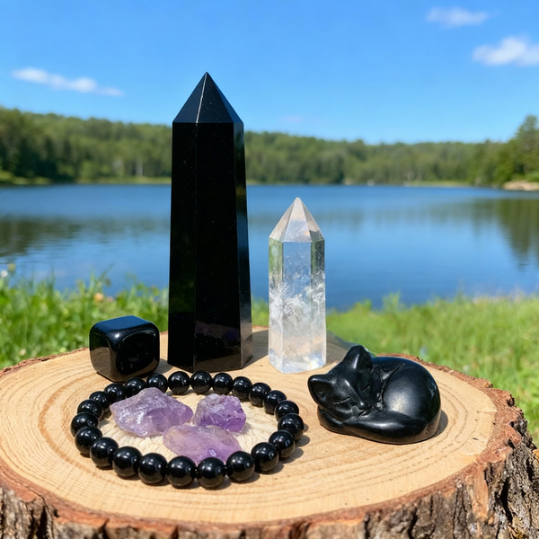 Σετ 16 τεμαχίων Dark Energy Guardian Stones 👉 Έκπτωση 60%.