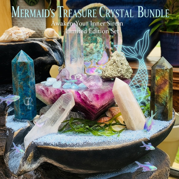 16-deila Mermaid Enchantment Crystal Sett 🧜‍♀️