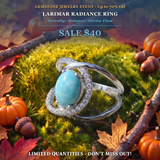 Z ARRON DESIGN Serenity Moonstone koppartråd hängande halsband