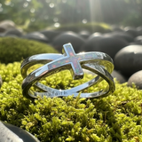 Opal & Silver Ring of Faith