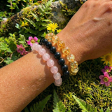 Z ARRON DESIGN Serenity Moonstone koppartråd hängande halsband